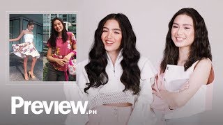 Andrea Brillantes and Francine Diaz React To Their Old OOTDs  Outfit Reactions  PREVIEW [upl. by Vi]