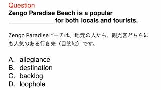 1194 接客、おもてなし、ビジネス、日常英語、和訳、日本語、文法問題、TOEIC Part 5 [upl. by Ala]