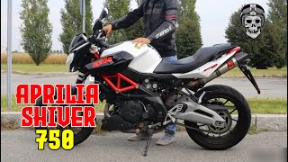 Aprilia Shiver 750 Awesome Exhaust Sound Akrapovic VS Arrow VS LeoVince VS MIVV VS GPR [upl. by Acnaib246]