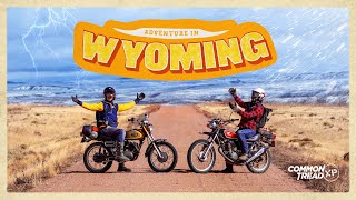 500 Miles Across Wyoming 1975 Honda XL350 vs 1969 Yamaha DT1  Common Tread XP [upl. by Iohk295]