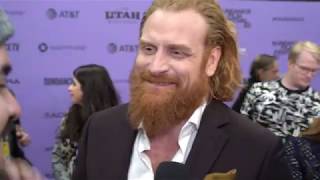 Kristofer Hivju talks Downhill and how he wants to work in the snow less [upl. by Alicsirp]