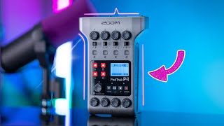 A PocketSized Podcast Studio Zoom PodTrak P4 vs Rodecaster Pro [upl. by Cordy]