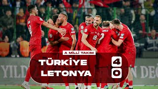 EURO 2024 Elemeleri I Türkiye 40 Letonya l 15 Ekim 2023 [upl. by Hseyaj845]