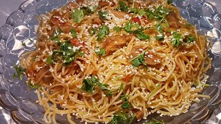 Mehrunissa SyedKareem kitchen SpicyBeef Chowmein Recipe Bee fSpaghetti llOuick amp Delicious Beef Spag [upl. by Nyvar]