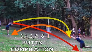 DISC GOLF PUTTING CATASTROPHES  NUMEROUS MISSES amp quotYIPSquot COMPILATION [upl. by Godderd]