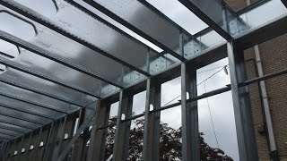 LightSteelFramed Buildings Benefit From Composite TotalJoist Steel Construction  Installation [upl. by Edrahc]