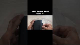 Bogesi artificial leather wallet review 4k [upl. by Chrissie]