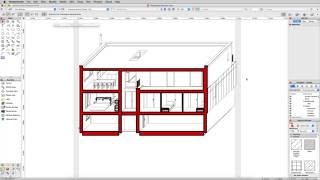 Rendering in Vectorworks  Projected Sections [upl. by Koal]