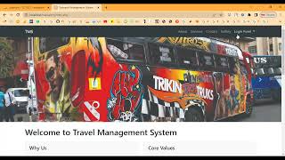 Transport Management System in PHP [upl. by Aryc]