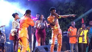 Kuami Eugene amp Okyeame Kwame Perform Together at quotMADE IN GHANAquot Album Launch [upl. by Intisar]