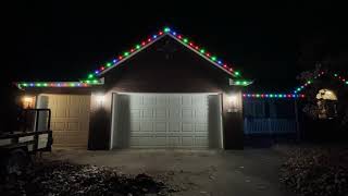 Permanent Christmas Light Installation [upl. by Most]