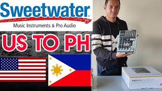 Behringer Xenyx QX1002USB Mixer with USB and Effects  Sweetwater  Philippines 2022 [upl. by Atilrahc210]