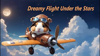 🛫Fly with a Little Guinea Pig and Drift into Soothing Sleep Music funnyrelaxingmusicGuineaPig [upl. by Nerrag895]