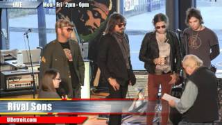 All Over The Road  Rival Sons live UDetroit Media Cafe [upl. by Acino]