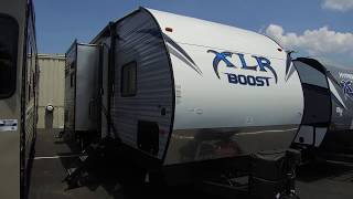 2019 Forest River XLR Boost 31QB Toy Hauler Travel Trailer Walk Through [upl. by Davies]