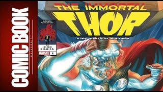 Immortal Thor 1 Review  COMIC BOOK UNIVERSITY [upl. by Lechar509]