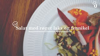 Opskrifterdk  Salat med røget laks og fennikel [upl. by Dygert]