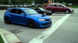 Straight pipe WRX STi take off [upl. by Lorraine]