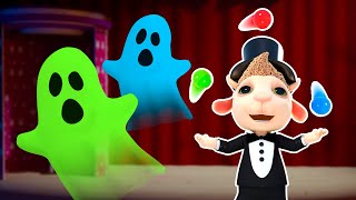 Nursery Rhymes amp Kids Songs🎩🐰🤹‍♂️ Magicians and Tricksters on Stage🐰 How the Magic Stage Works [upl. by Ycinuq91]