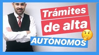 🔴 Cómo hacerse AUTÓNOMO en España 💯  Qué hay que hacer para darse de ALTA como autónomo en ESPAÑA [upl. by Zicarelli]