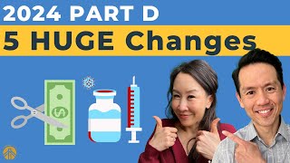 5 HUGE CHANGES You Need to Know  2024 Medicare Part D [upl. by Lapointe]