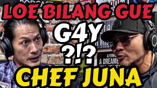 CHEF JUNA  G4Y JAHANAM SILAHKAN‼️  Deddy Corbuzier Podcast [upl. by Selim]