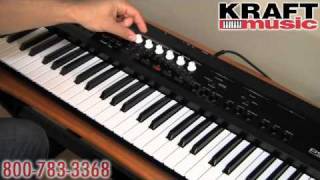 Kraft Music  Korg PS60 Synthesizer Demo with Rich Formidoni [upl. by Anivlac745]