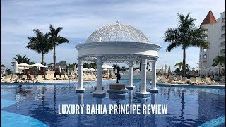 LUXURY BAHIA PRINCIPE RUNAWAY BAY JAMAICA REVIEW [upl. by Cornelie390]