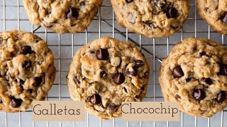 Galletas con chispas de chocolate perfectas  La mejor receta [upl. by Blakely31]