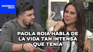 ¡Paola Rojas comparte su experiencia con los hongos alucinógenos  Miembros al Aire  Unicable [upl. by Aneleairam]