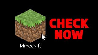 Your Minecraft may be infected with a virus CRITICAL [upl. by Aicened16]