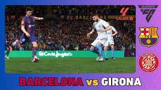 BARCELONA vs GIRONA  La Liga 202324  EA FC 24 [upl. by Freytag]