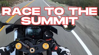 RACE TO SUMMIT GSXR1000RZX6 [upl. by Ayotnom935]