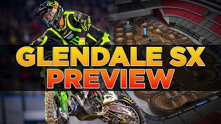 WILD Track Layout for Glendale Supercross [upl. by Atsirt837]