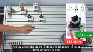 Hướng dẫn nút nhấn khí nén 52 công tắc khí nén 52 [upl. by Adele]