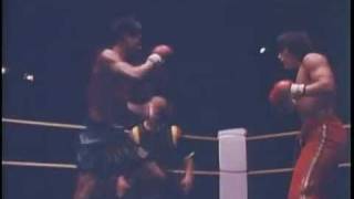 Benny Urquidez the jet vs Muay Thai [upl. by Airehs]