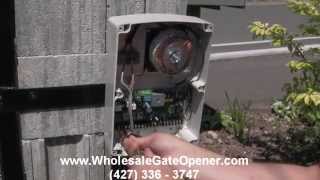 ALEKO® AS1200 Single Swing Gate Opener [upl. by Kabab]