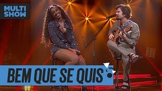 Bem Que Se Quis  IZA  Saulo Fernandes  Música Boa Ao Vivo  Música Multishow [upl. by Radke614]