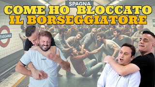 Come ho strangolato il Borseggiatore che ci ha aggredito usando una Mata Leao [upl. by Ileray]