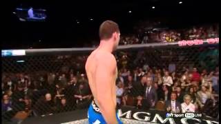 UFC 168 Weidman v Silva 2 LEG BRAKE [upl. by Hofmann]