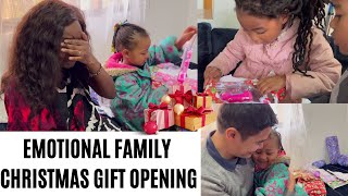 EMOTIONAL CHRISTMAS GIFT OPENING SURPRISING OUR CHILDREN Christmas in Philippines Pasko sa Pinas [upl. by Notsek912]