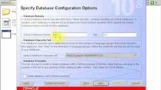 oracle database installation 10g R2 Arabic part1 [upl. by Lieno]