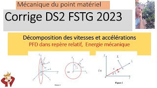 Examen mécanique du point FSTG 2023 [upl. by Laurens243]