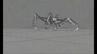 3D Monster  Spider Crab Tractor animation [upl. by Sutniuq]