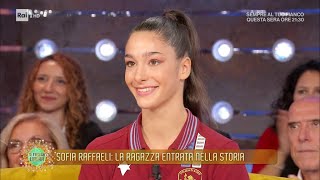 Sofia Raffaeli la favola della principessa della ritmica mondiale  Da noi a ruota libera 150924 [upl. by Atikehs]