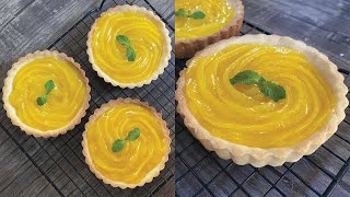 Lemon Tart without Oven Recipe By Chef Hafsa [upl. by Aillil]