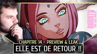 🔥SAKURA EST DE RETOUR  🔥• BORUTO  TWO BLUE VORTEX  CHAPITRE 14  PREVIEW amp LEAK OFFICIELS • [upl. by Solrak475]