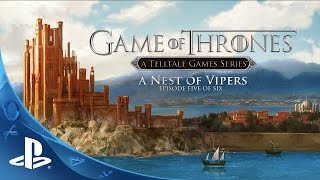 Game of Thrones Episode 5  A Nest of Vipers Trailer  PS4 PS3 [upl. by Flight]