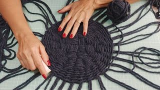 Chega de fios EMBOLADOS macrame barbante diy [upl. by Friedrich118]