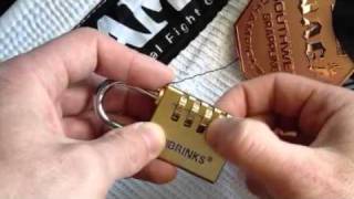 Combination lock brinks [upl. by Elatsyrk220]